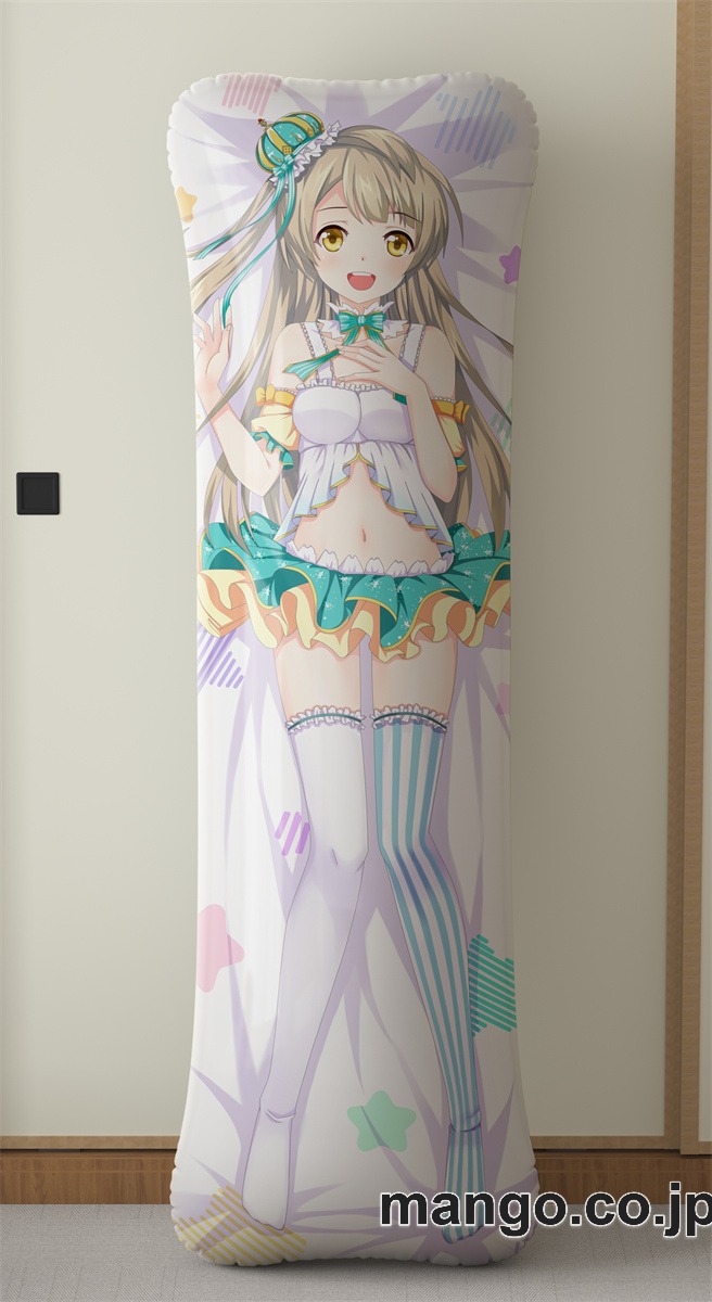 【抱き枕カバー / 等身大】 アニメ抱き枕カバー南ことり大型クッションキャラクターグッズPVC製コレクション用 等身大 抱き枕 空気ビニール製 キャラクターグッズ