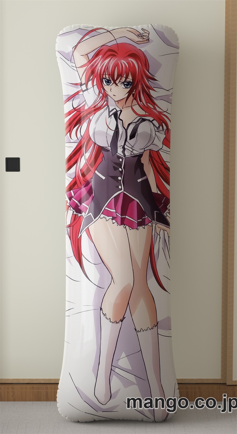 【抱き枕カバー / 等身大】 アニメ抱き枕カバー 魔高校大型クッションキャラクターグッズPVC製コレクション用｜空気ビニール製 等身大抱き枕 コレクション向けグッズ 2