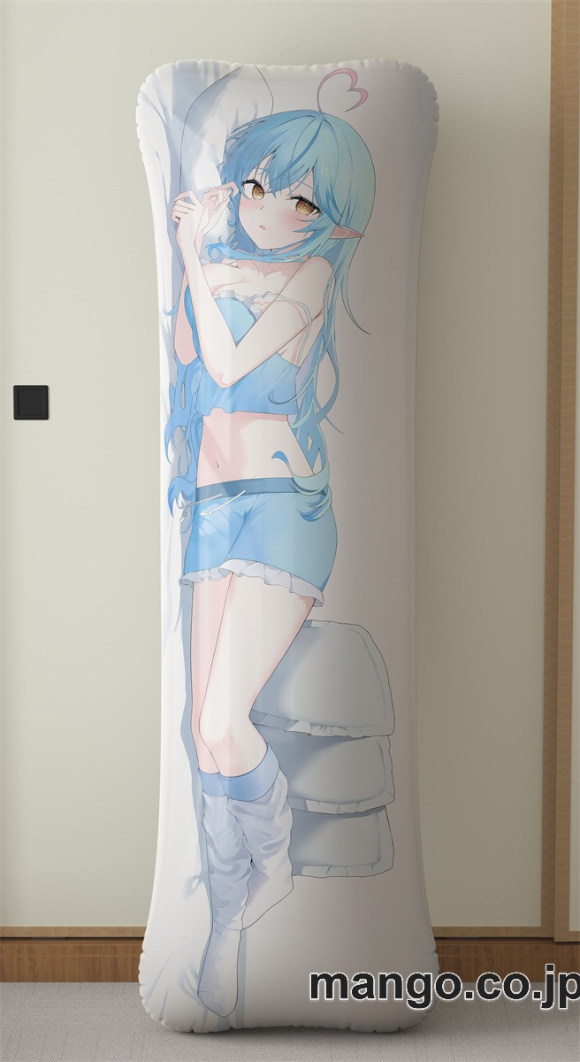 【抱き枕カバー / 等身大】 アニメ抱き枕カバー[バーチャルYoutuber]雪花ラミィ大型クッションキャラクターグッズPVC製コレクション用｜PVC エアクッション 等身大サイズ 立体ディスプレイ 2