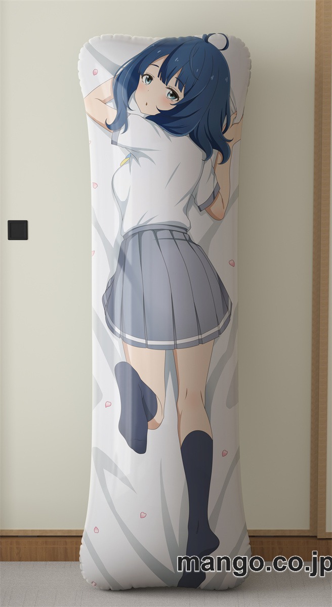 【抱き枕カバー / 等身大】 アニメ抱き枕カバー[負けヒロインが多すぎる！]八奈見杏菜大型クッションキャラクターグッズPVC製コレクション用｜PVC エアクッション 等身大サイズ 立体ディスプレイ 2