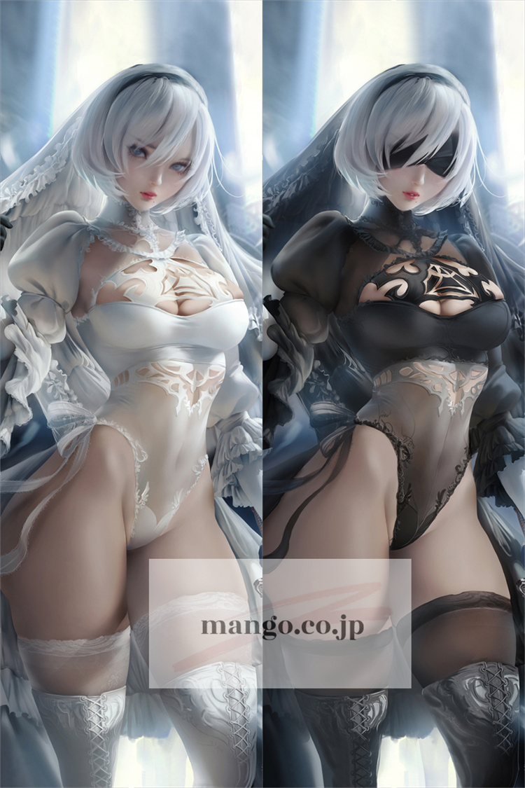 「NieR」シリーズ Yorha no PVCクッション｜2タイプB｜等身大 空気ビニール エアクッション PVC抱き枕