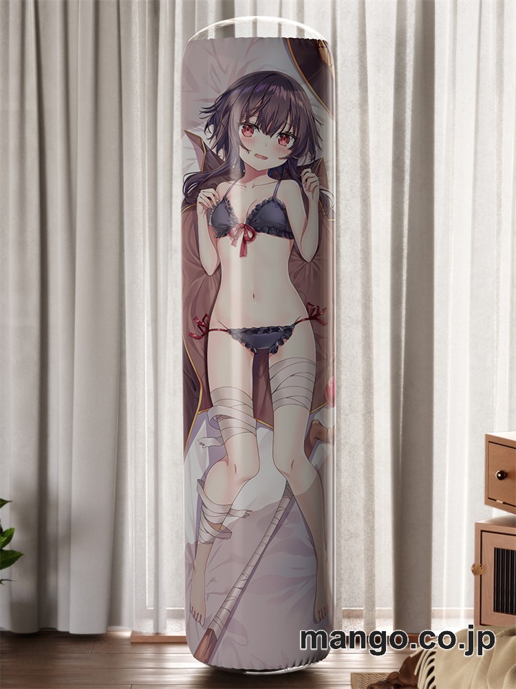【おきあがりこぼし】PVC フィギュア風 / 立体ディスプレイ アニメ キャラクター バランスクッション【この素晴らしい世界に祝福を！】めぐみん PVC製 キャラクターグッズ コレクション用