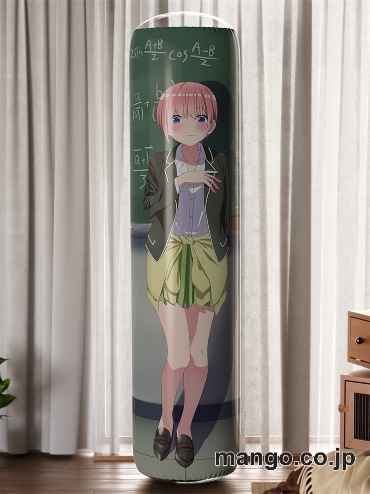 【おきあがりこぼし】PVC フィギュア風 / 立体ディスプレイ アニメ キャラクター バランスクッション【五等分の花嫁∬】中野一花 PVC製 キャラクターグッズ コレクション用