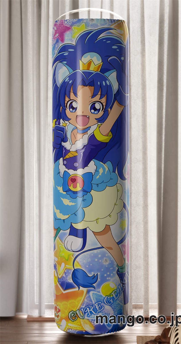 【おきあがりこぼし】PVC フィギュア風 / 立体ディスプレイ アニメ キャラクター バランスクッション【キラキラ☆プリキュアアラモード】琴爪ゆかり&立神あおい PVC製 キャラクターグッズ コレクション用