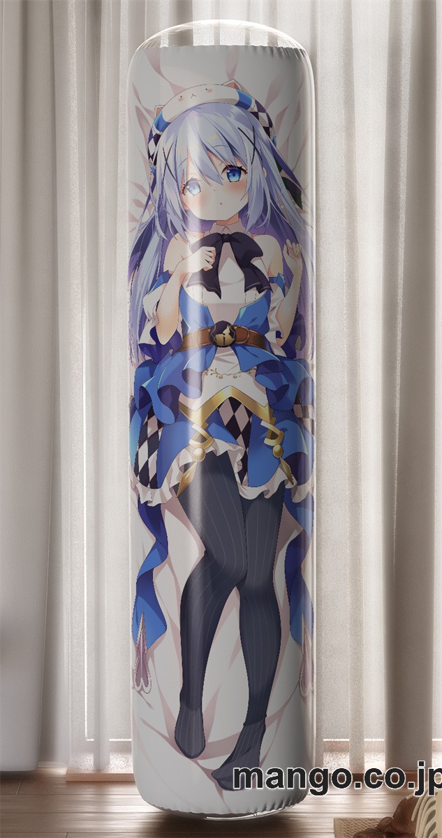 【おきあがりこぼし】PVC フィギュア風 / 立体ディスプレイ アニメ キャラクター バランスクッション【ご注文はうさぎですか？】チノちゃん PVC製 キャラクターグッズ コレクション用