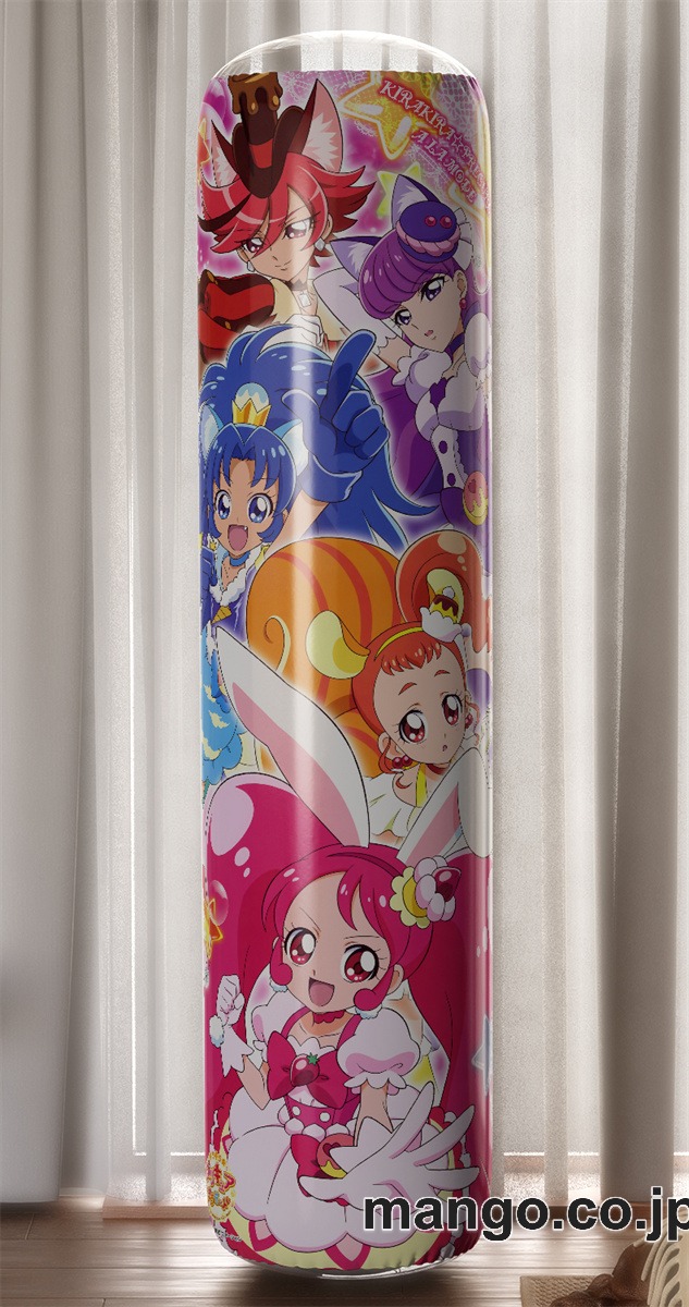 【おきあがりこぼし】PVC フィギュア風 / 立体ディスプレイ アニメ キャラクター バランスクッションキラキラ☆プリキュアアラモード PVC製 キャラクターグッズ コレクション用 2