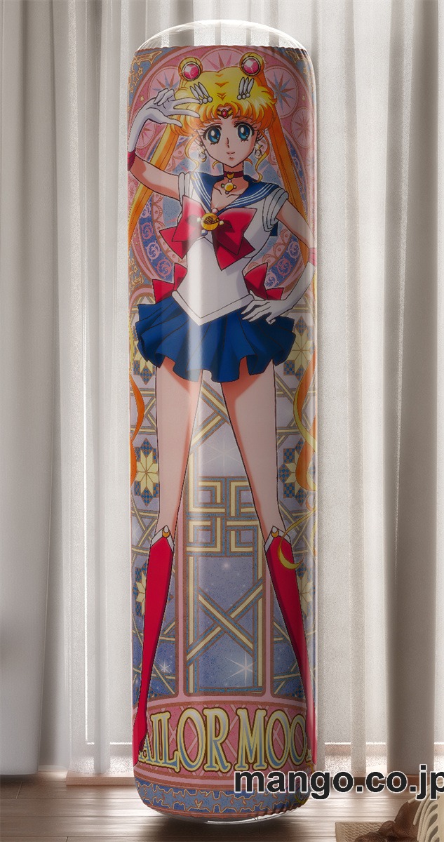 【おきあがりこぼし】PVC フィギュア風 / 立体ディスプレイ アニメ キャラクター バランスクッション【美少女戦士セーラームーン】月野うさぎ&水野亜美 PVC製 キャラクターグッズ コレクション用