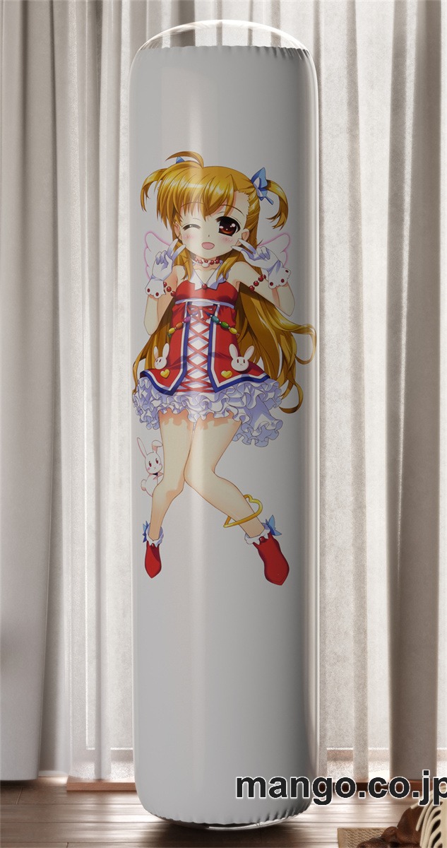 【おきあがりこぼし】PVC フィギュア風 / 立体ディスプレイ アニメ キャラクター バランスクッション【魔法少女リリカルなのは】高町ヴィヴィオ　高町 なのは PVC製 キャラクターグッズ コレクション用 2