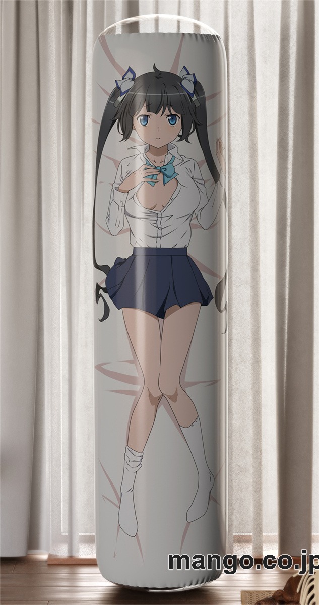 【おきあがりこぼし】PVC フィギュア風 / 立体ディスプレイ アニメ キャラクター バランスクッション【ダンジョンに出会いを求めるのは間違っているだろうか】限定描き下ろし 制服姿ヘスティア PVC製 キャラクターグッズ コレクション用