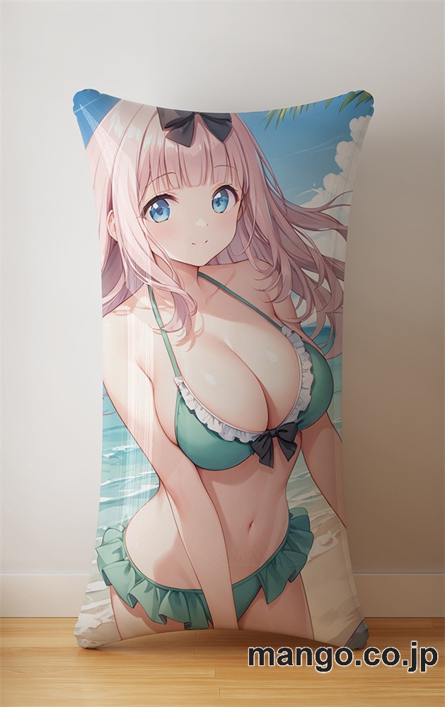 抱き枕カバー  オリジナル   アニメ  等身大 【かぐや様は告らせたい】藤原千花 小型クッション キャラクターグッズ PVC製 コレクション用