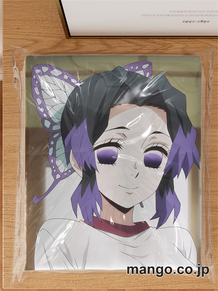 抱き枕カバー  オリジナル   アニメ  等身大 【綺麗 美人 アニメ】胡蝶しのぶ 小型クッション キャラクターグッズ PVC製 コレクション用 3