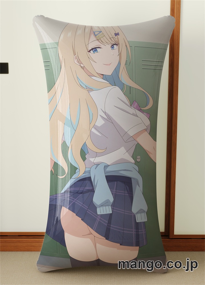 抱き枕カバー  オリジナル   アニメ  等身大 【経験済みなキミと、経験ゼロなオレが、お付き合いする話】白河月愛 小型クッション キャラクターグッズ PVC製 コレクション用 2