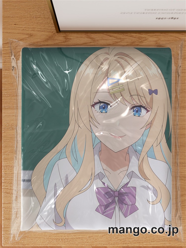抱き枕カバー  オリジナル   アニメ  等身大 【経験済みなキミと、経験ゼロなオレが、お付き合いする話】白河月愛 小型クッション キャラクターグッズ PVC製 コレクション用 3