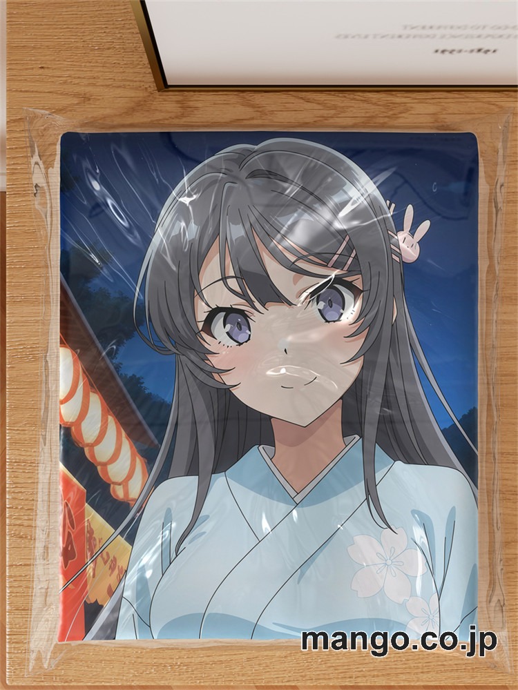 抱き枕カバー  オリジナル   アニメ  等身大 【青春ブタ野郎シリーズ】桜島麻衣 小型クッション キャラクターグッズ PVC製 コレクション用 3
