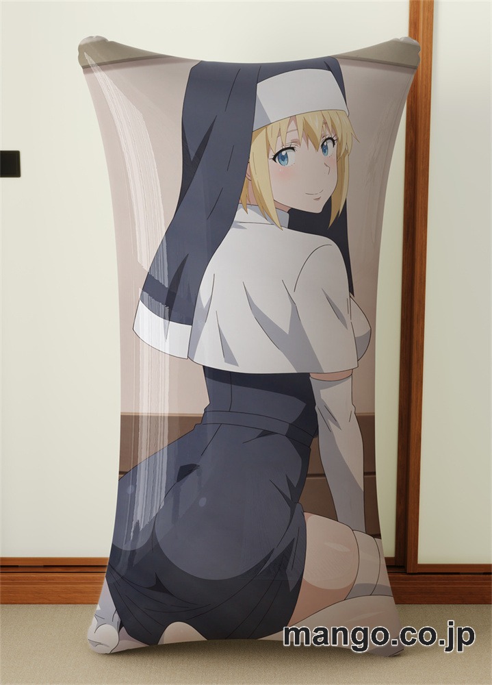 抱き枕カバー  オリジナル   アニメ  等身大 【炎炎ノ消防隊】シスター・アイリス 小型クッション キャラクターグッズ PVC製 コレクション用 2