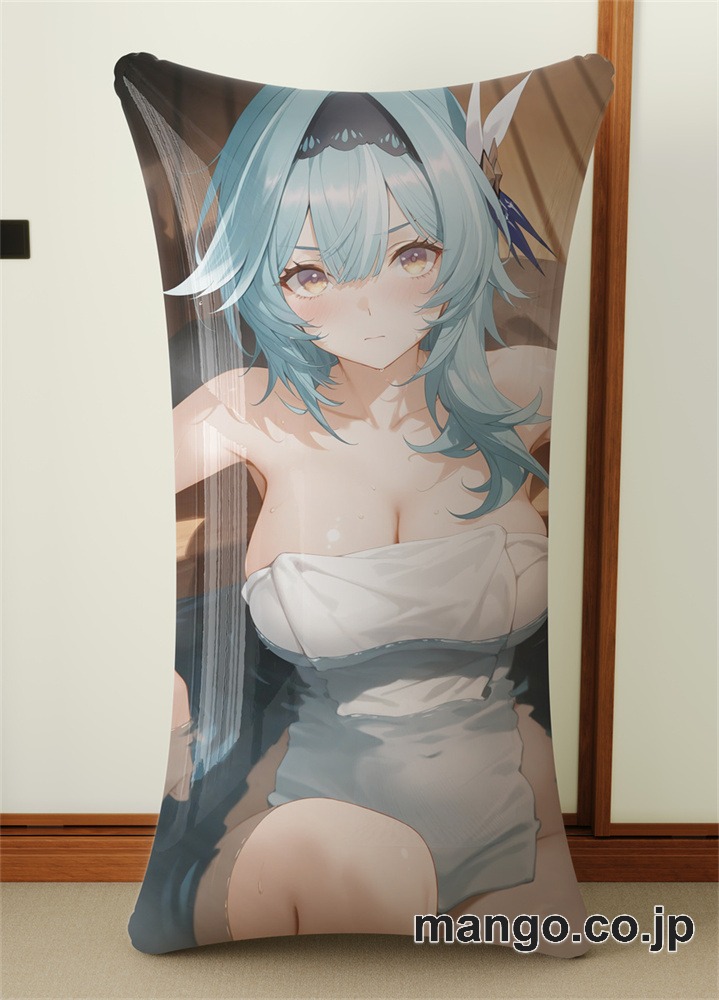 抱き枕カバー  オリジナル   アニメ  等身大 【原神】エウルア 小型クッション キャラクターグッズ PVC製 コレクション用 2
