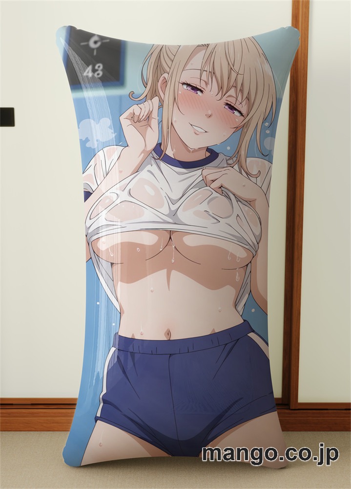 抱き枕カバー  オリジナル   アニメ  等身大 【黒岩メダカに私の可愛いが通じない】川井モナ 小型クッション キャラクターグッズ PVC製 コレクション用 2