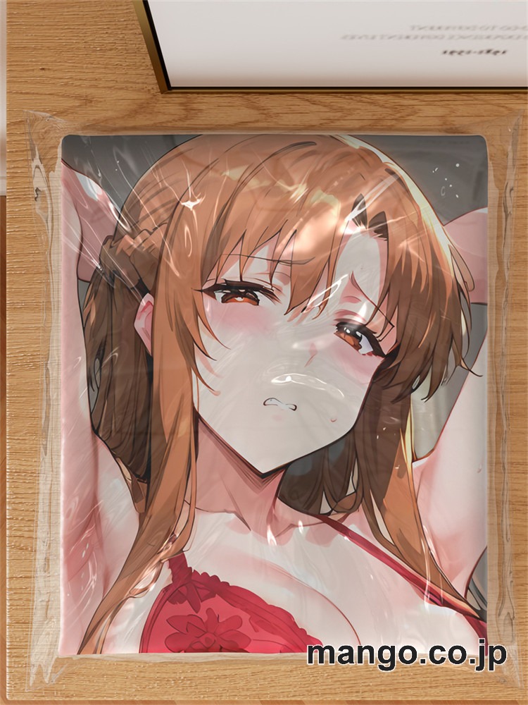 抱き枕カバー  オリジナル   アニメ  等身大 【SAO】アスナ 小型クッション キャラクターグッズ PVC製 コレクション用 3