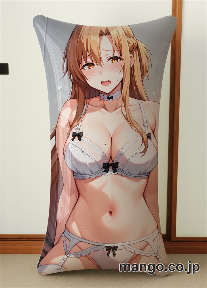 抱き枕カバー  オリジナル   アニメ  等身大 【SAO】アスナ 小型クッション キャラクターグッズ PVC製 コレクション用 2