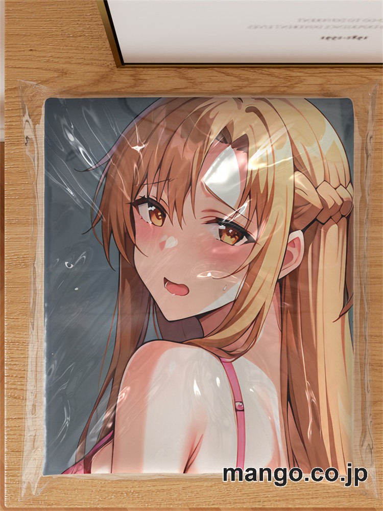抱き枕カバー  オリジナル   アニメ  等身大 【SAO】アスナ 小型クッション キャラクターグッズ PVC製 コレクション用 3