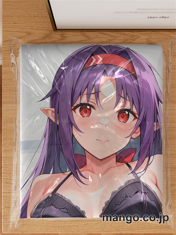抱き枕カバー  オリジナル   アニメ  等身大 【SAO】ユウキ 小型クッション キャラクターグッズ PVC製 コレクション用 3