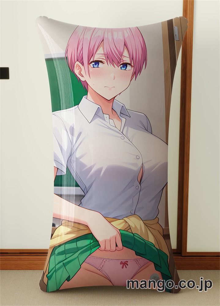 抱き枕カバー  オリジナル   アニメ  等身大 【五等分の花嫁】中野一花 小型クッション キャラクターグッズ PVC製 コレクション用