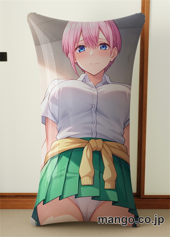 抱き枕カバー  オリジナル   アニメ  等身大 【五等分の花嫁】中野一花 小型クッション キャラクターグッズ PVC製 コレクション用 2