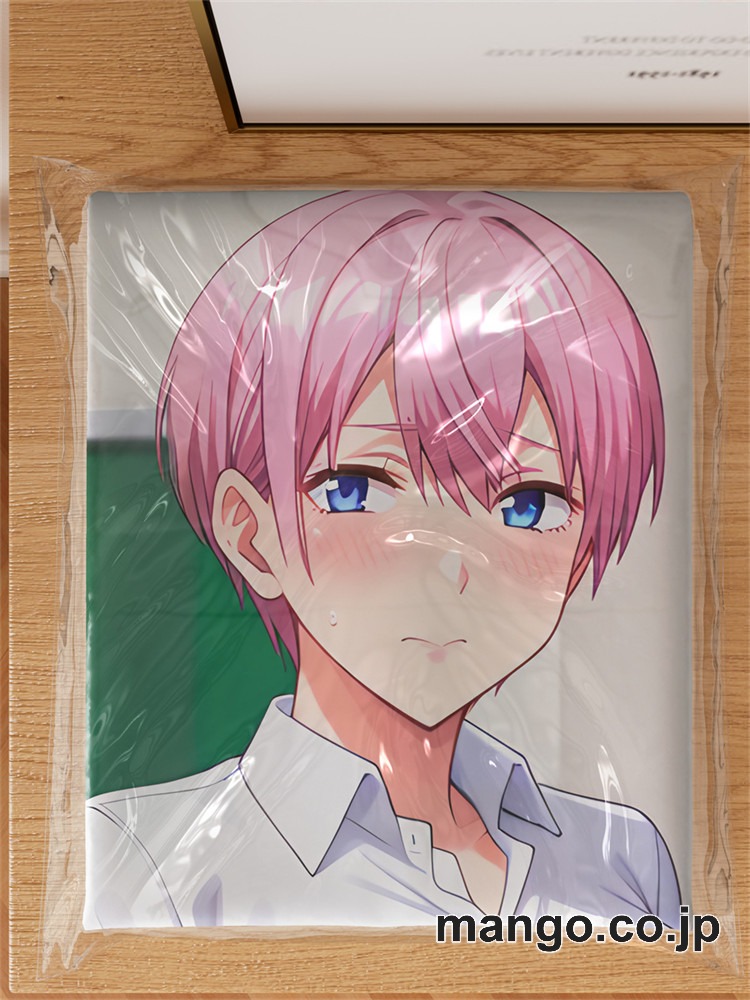 抱き枕カバー  オリジナル   アニメ  等身大 【五等分の花嫁】中野一花 小型クッション キャラクターグッズ PVC製 コレクション用 3