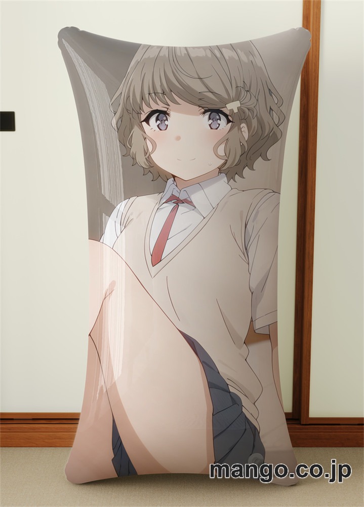 抱き枕カバー  オリジナル   アニメ  等身大 【青春ブタ野郎シリーズ】古賀朋絵 小型クッション キャラクターグッズ PVC製 コレクション用