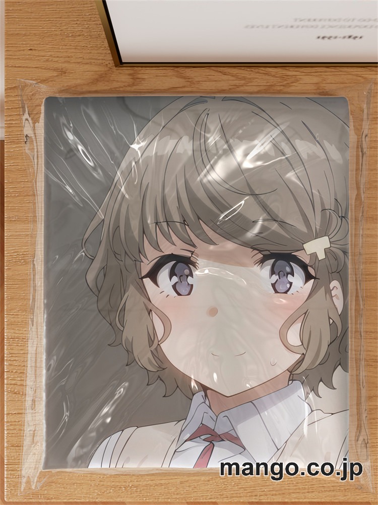 抱き枕カバー  オリジナル   アニメ  等身大 【青春ブタ野郎シリーズ】古賀朋絵 小型クッション キャラクターグッズ PVC製 コレクション用 3