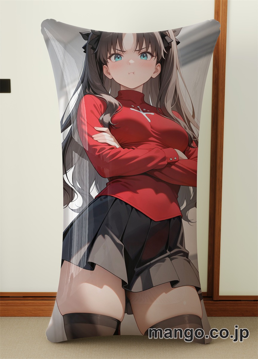 抱き枕カバー  オリジナル   アニメ  等身大 【Fate】遠坂凛 小型クッション キャラクターグッズ PVC製 コレクション用 2