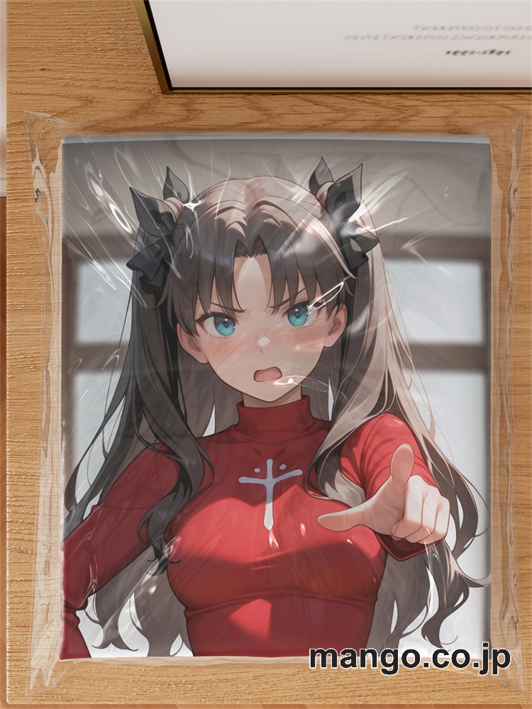 抱き枕カバー  オリジナル   アニメ  等身大 【Fate】遠坂凛 小型クッション キャラクターグッズ PVC製 コレクション用 3
