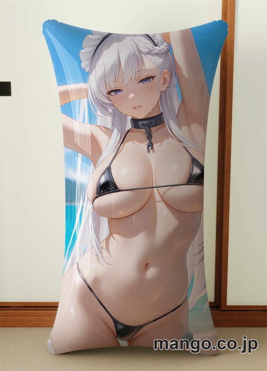 抱き枕カバー  オリジナル   アニメ  等身大 【アズールレーン】ベルファスト 小型クッション キャラクターグッズ PVC製 コレクション用