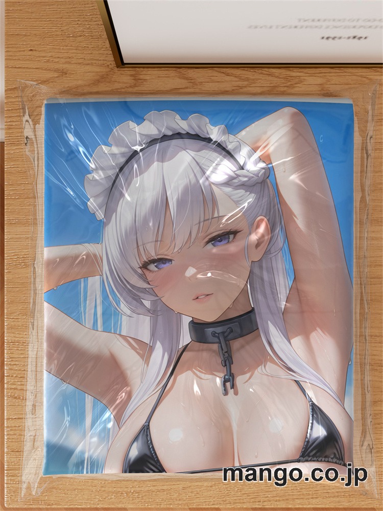 抱き枕カバー  オリジナル   アニメ  等身大 【アズールレーン】ベルファスト 小型クッション キャラクターグッズ PVC製 コレクション用 3