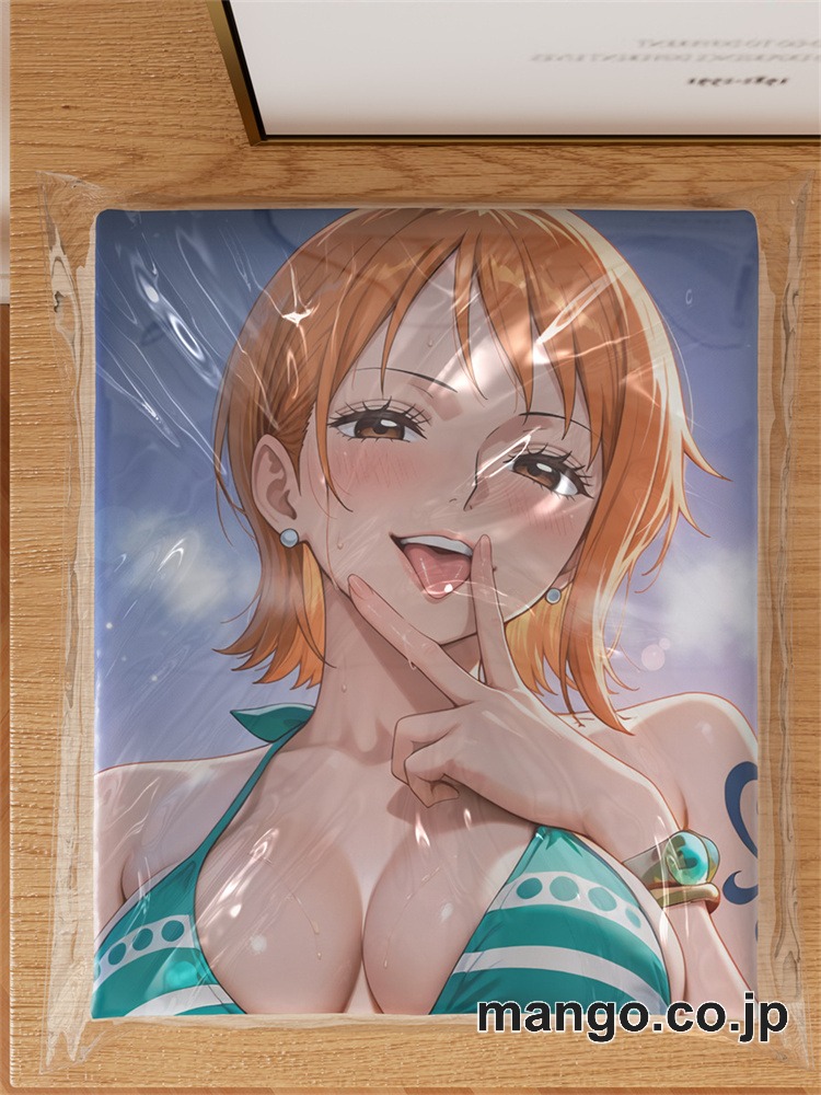 抱き枕カバー  オリジナル   アニメ  等身大 【ONEPIECE】ナミ 小型クッション キャラクターグッズ PVC製 コレクション用 3
