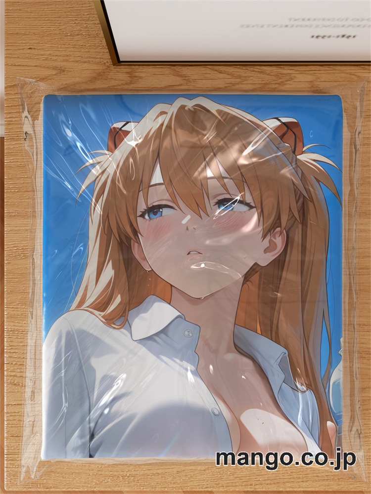 抱き枕カバー  オリジナル   アニメ  等身大 【アスカ】極上の乳 小型クッション キャラクターグッズ PVC製 コレクション用 3