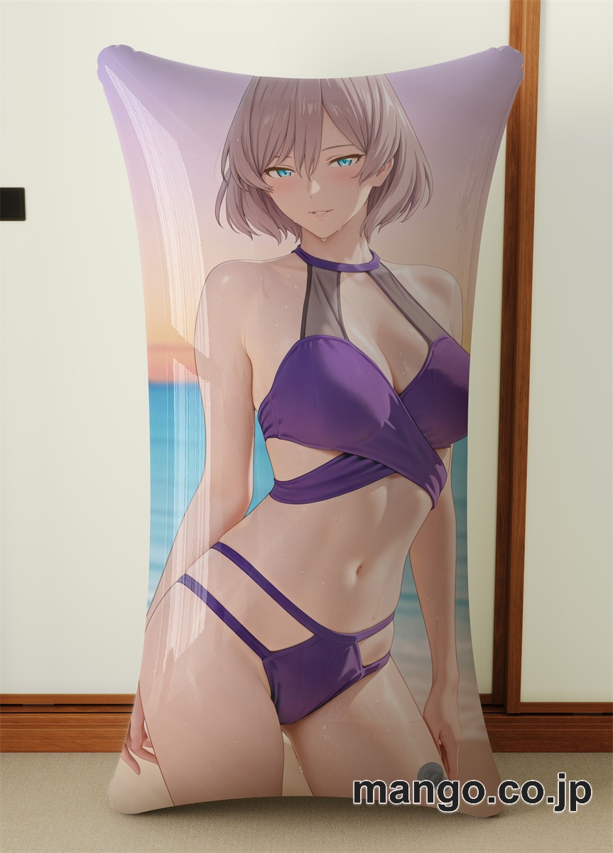 抱き枕カバー  オリジナル   アニメ  等身大 【ムジナ】極上の女体 小型クッション キャラクターグッズ PVC製 コレクション用