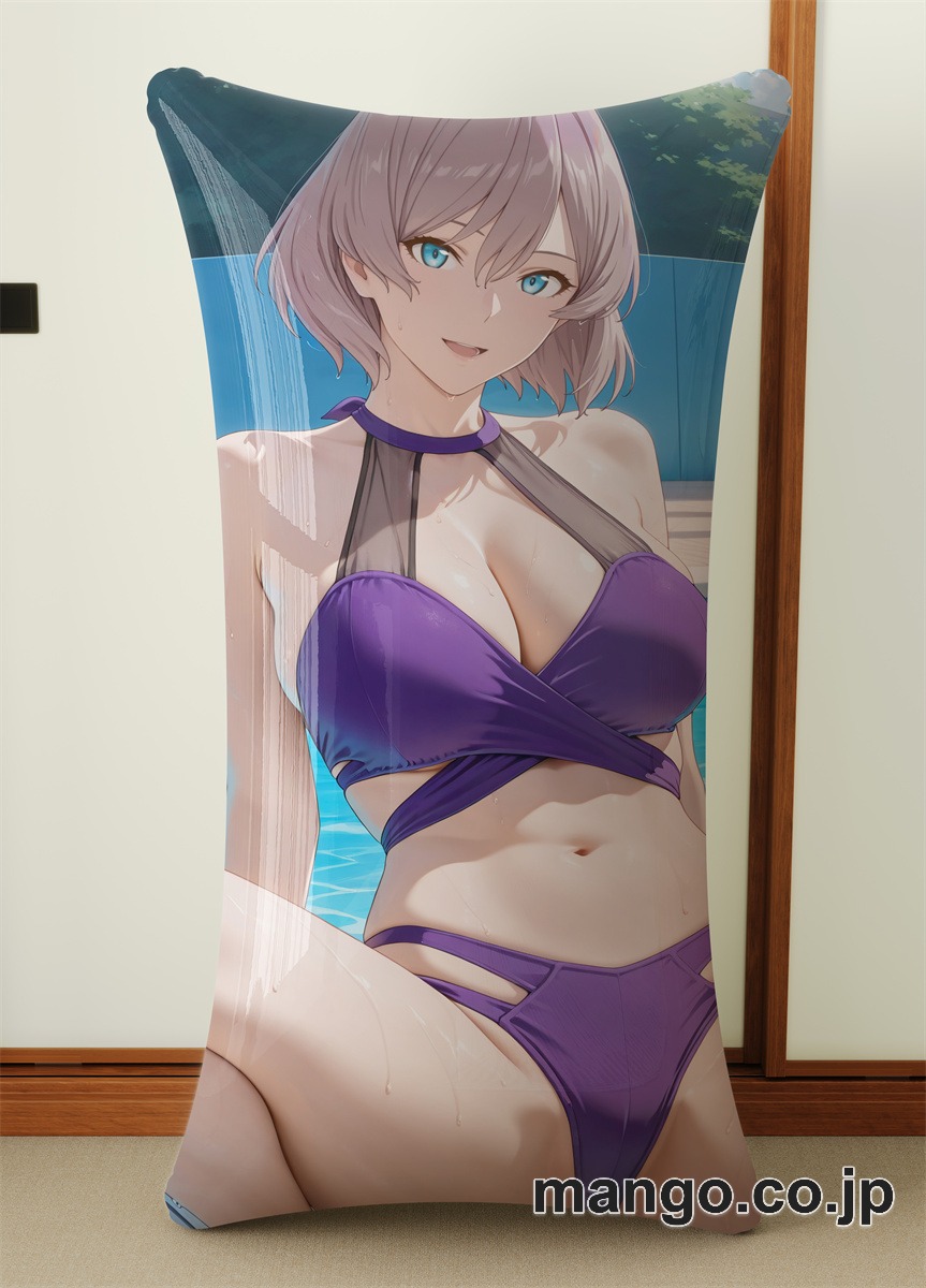 抱き枕カバー  オリジナル   アニメ  等身大 【ムジナ】極上の女体 小型クッション キャラクターグッズ PVC製 コレクション用 2
