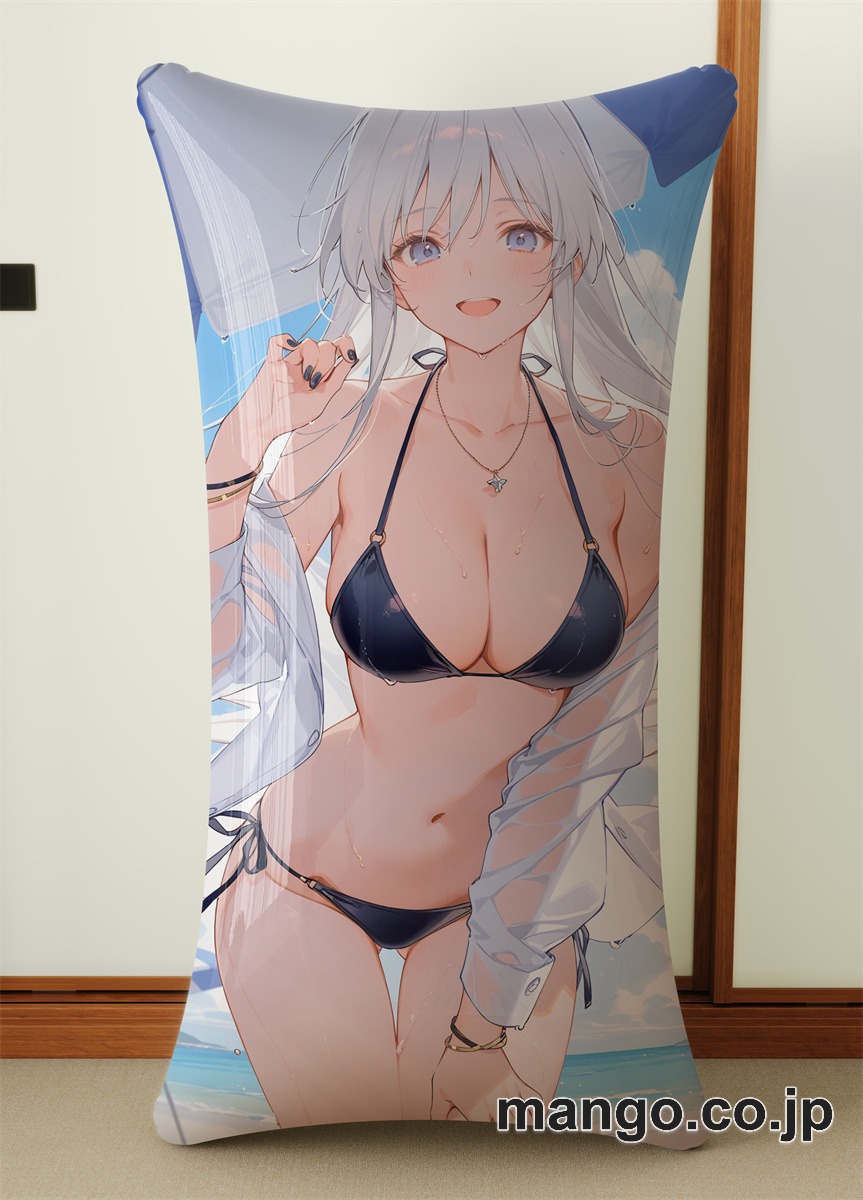 抱き枕カバー  オリジナル   アニメ  等身大 【アズールレーン】エンタープライズ 小型クッション キャラクターグッズ PVC製 コレクション用 2