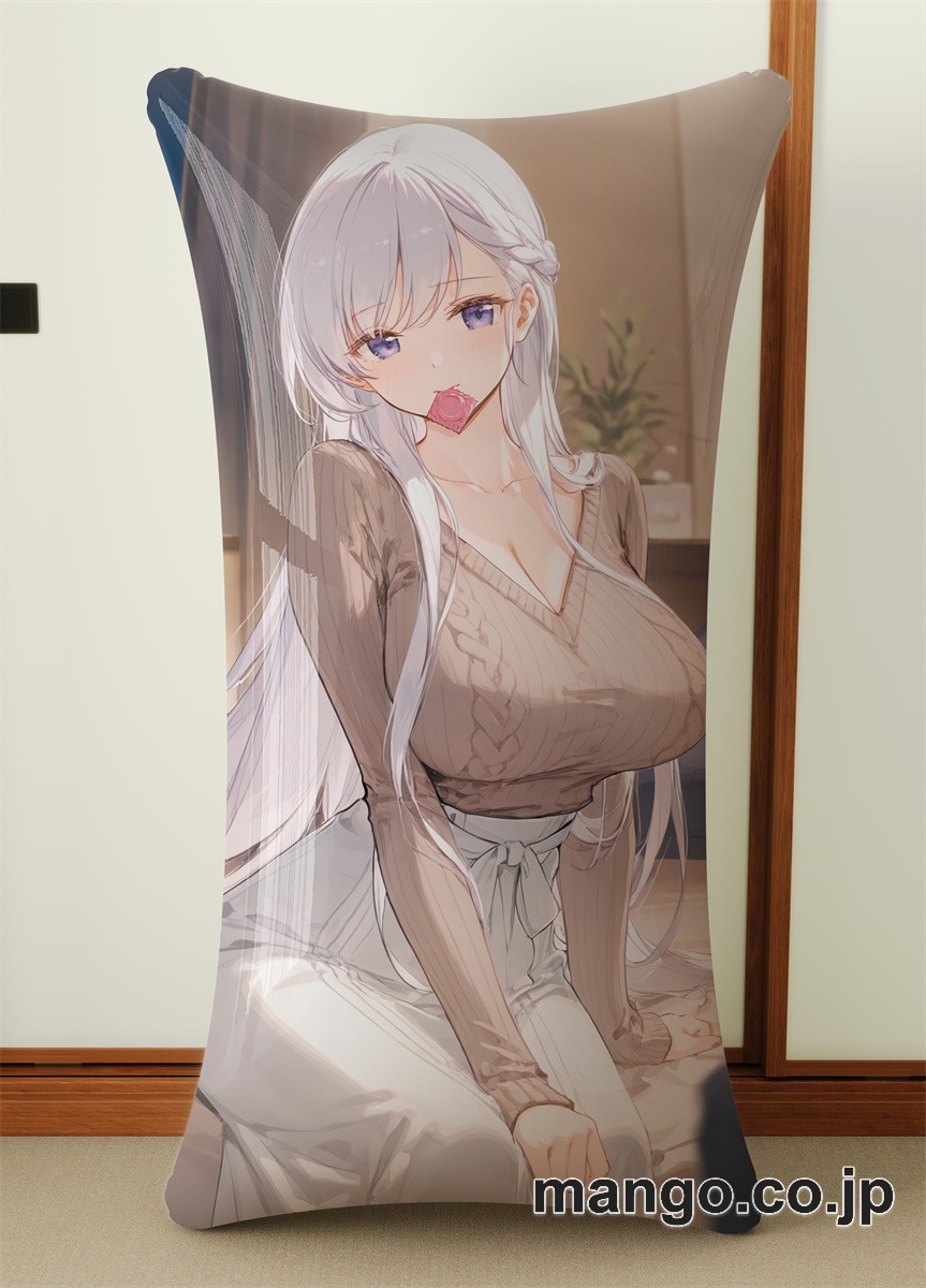 抱き枕カバー  オリジナル   アニメ  等身大 【アズールレーン】ベルファスト 小型クッション キャラクターグッズ PVC製 コレクション用 2