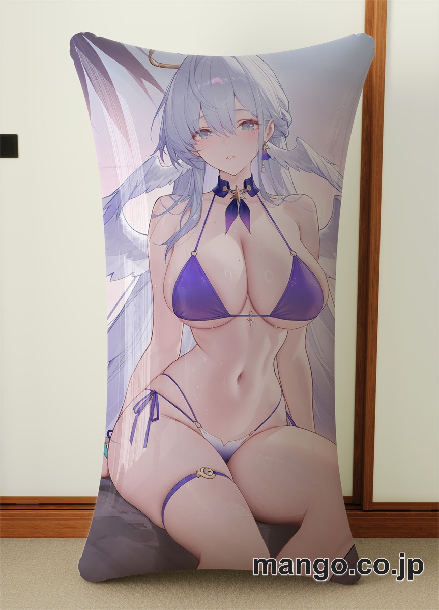 抱き枕カバー  オリジナル   アニメ  等身大 【崩壊スターレイル】ロビン 小型クッション キャラクターグッズ PVC製 コレクション用 2