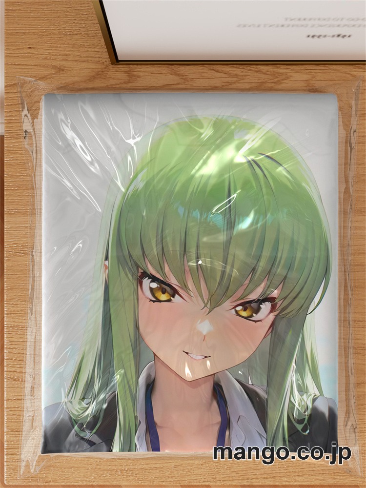 抱き枕カバー  オリジナル   アニメ  等身大 【コードギアス】C.C 小型クッション キャラクターグッズ PVC製 コレクション用 3
