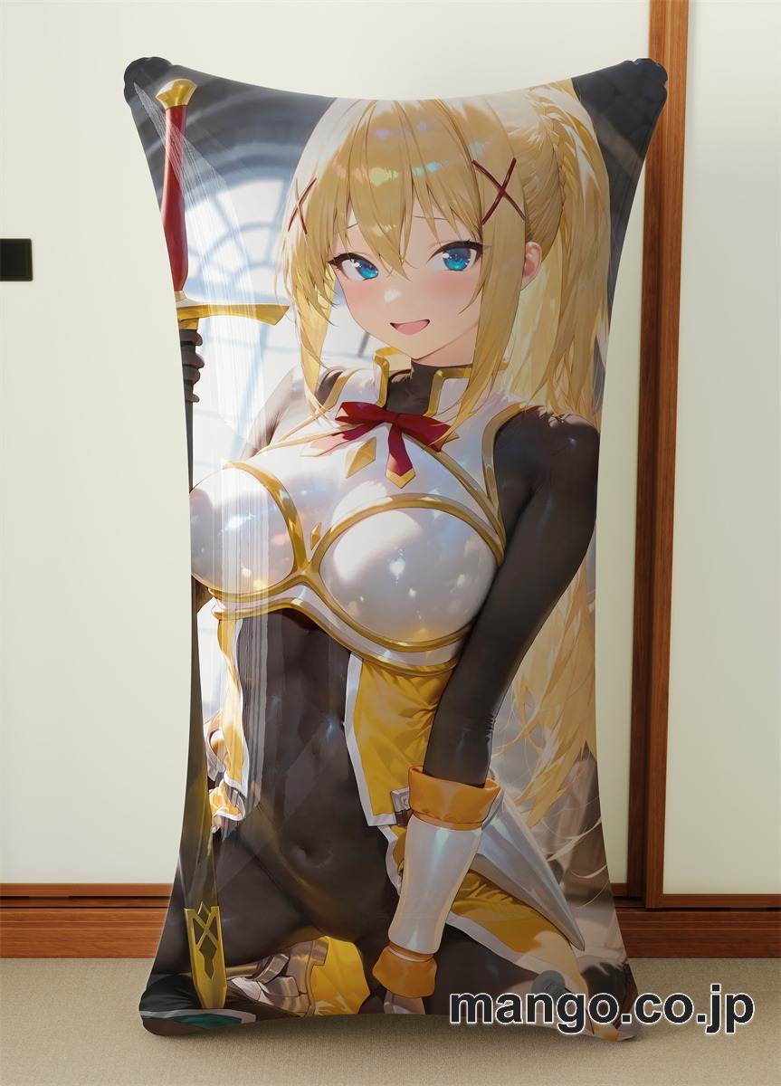 抱き枕カバー  オリジナル   アニメ  等身大 【このすば】ダクネス 小型クッション キャラクターグッズ PVC製 コレクション用