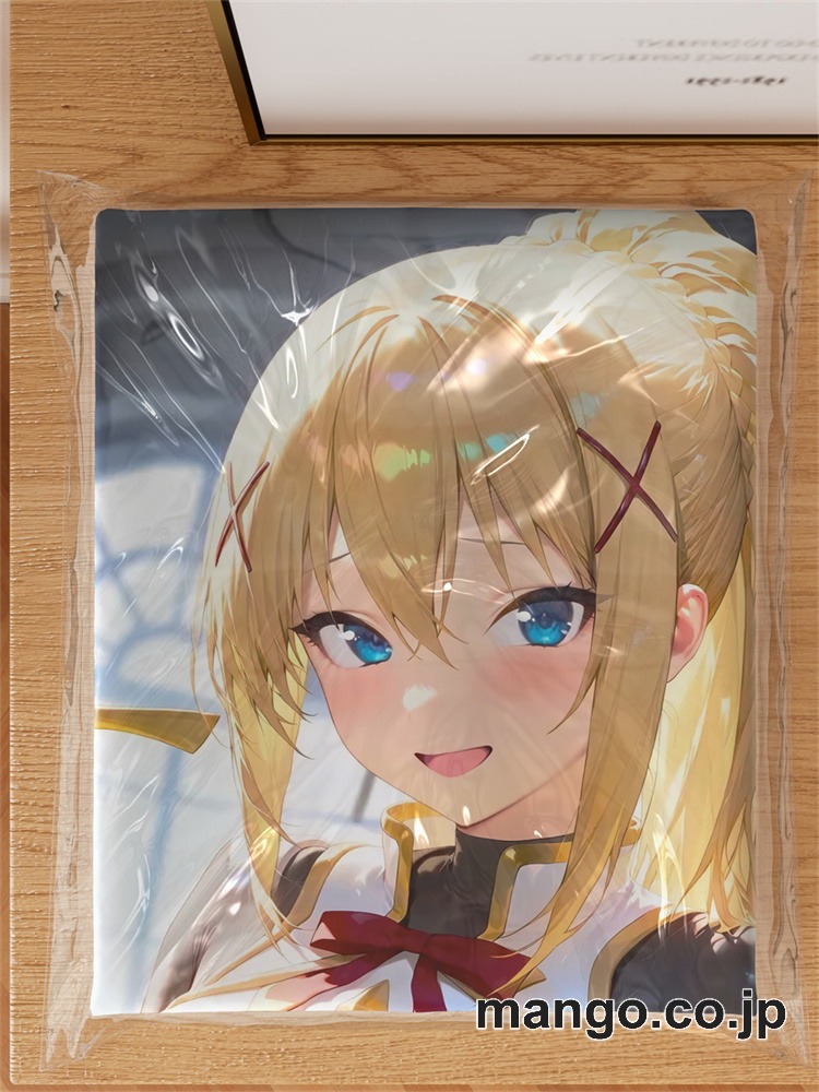 抱き枕カバー  オリジナル   アニメ  等身大 【このすば】ダクネス 小型クッション キャラクターグッズ PVC製 コレクション用 3