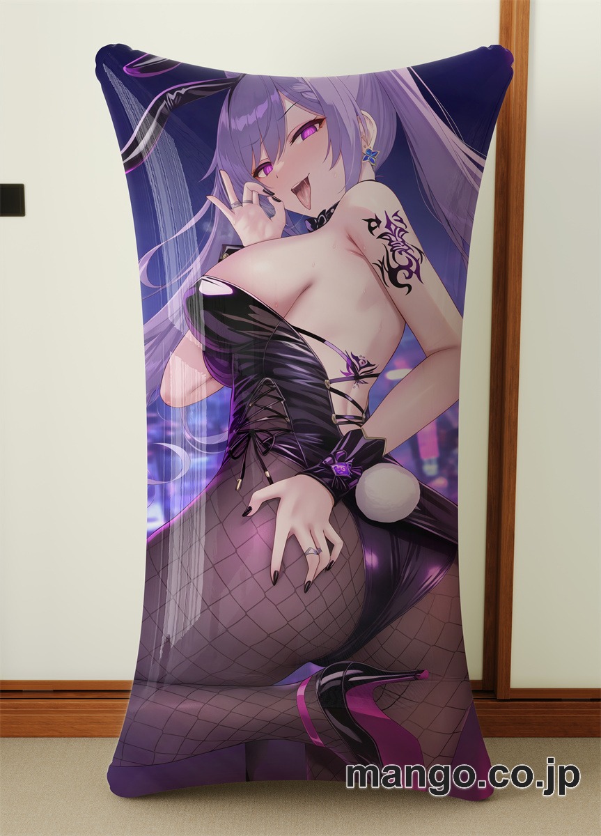 抱き枕カバー  オリジナル   アニメ  等身大 【原神】刻晴 小型クッション キャラクターグッズ PVC製 コレクション用 2
