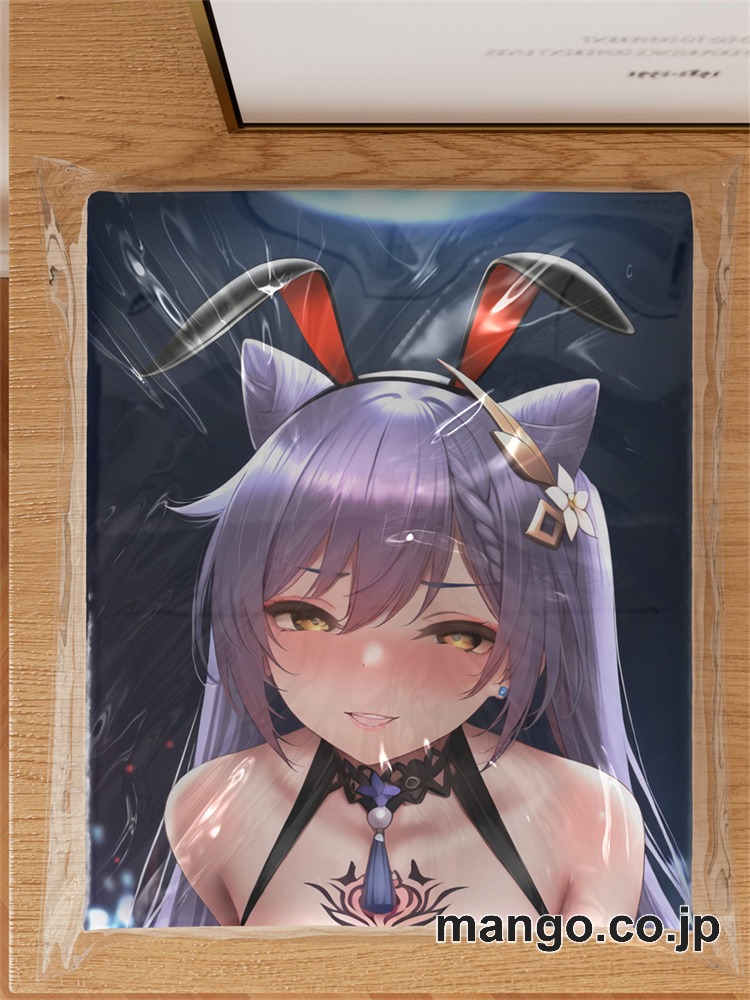 抱き枕カバー  オリジナル   アニメ  等身大 【原神】刻晴 小型クッション キャラクターグッズ PVC製 コレクション用 3