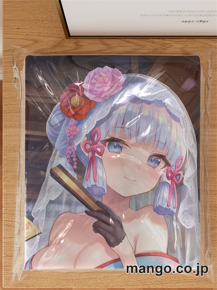 抱き枕カバー  オリジナル   アニメ  等身大 【原神】神里綾華 小型クッション キャラクターグッズ PVC製 コレクション用 3