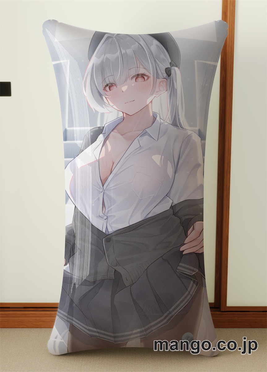 抱き枕カバー  オリジナル   アニメ  等身大 【アズールレーン】シラ 小型クッション キャラクターグッズ PVC製 コレクション用