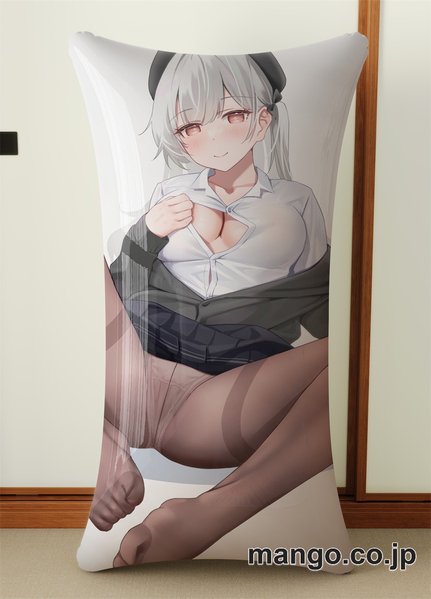 抱き枕カバー  オリジナル   アニメ  等身大 【アズールレーン】シラ 小型クッション キャラクターグッズ PVC製 コレクション用 2