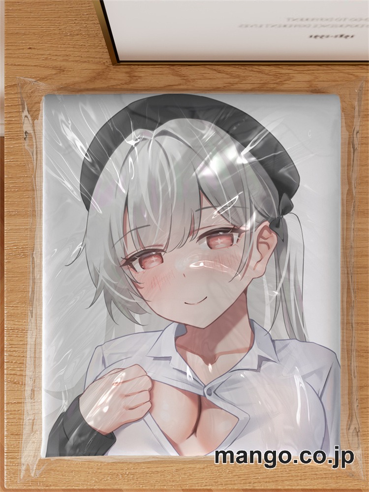 抱き枕カバー  オリジナル   アニメ  等身大 【アズールレーン】シラ 小型クッション キャラクターグッズ PVC製 コレクション用 3